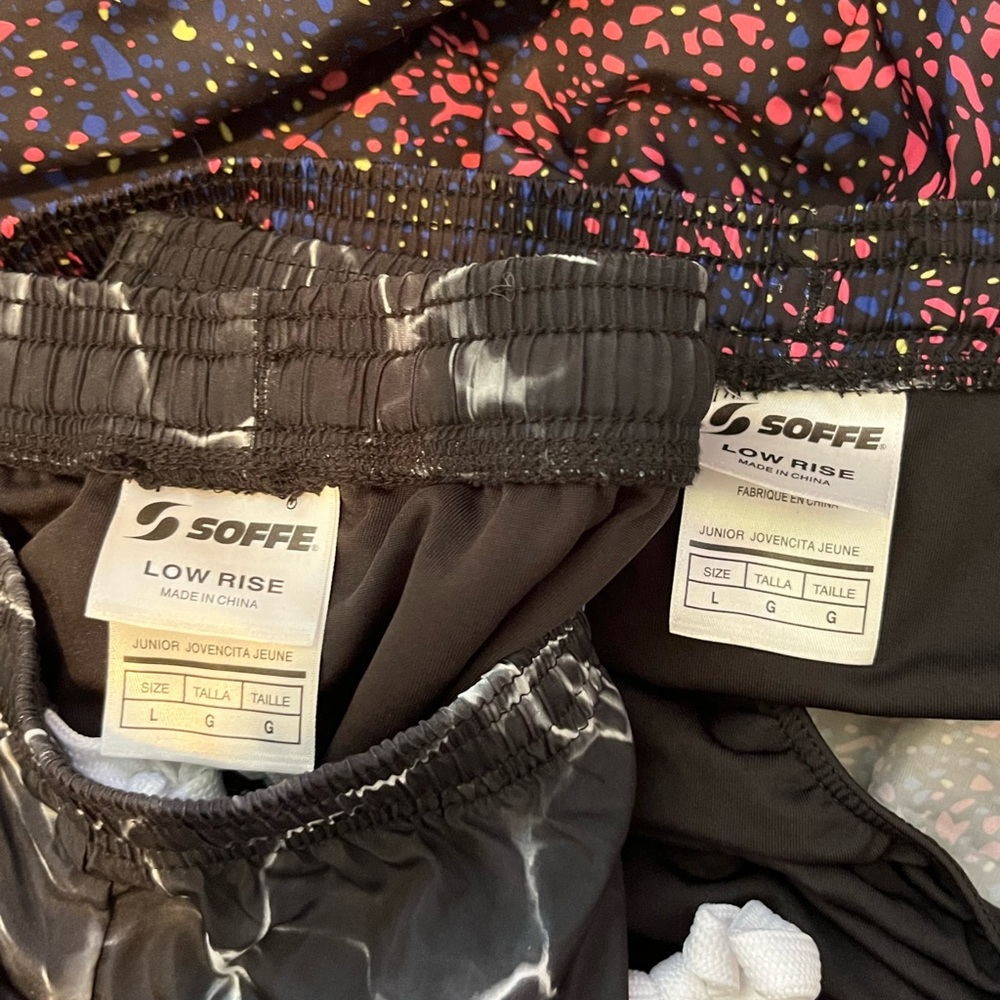 2 pairs soffe low rise running shorts large - Picture 7 of 7